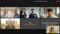 Virtueller Company Slam 2025 des Landkreises Forchheim mit den Realschulen